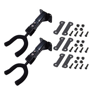 KIKUTANI UKH-240S ukulele hanger ×2 piece & metal rack adaptor ×1 set 