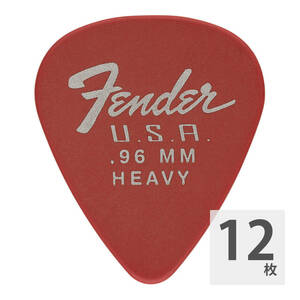 フェンダー ギターピック 12枚 セット 0.96mm 351 Dura-Tone FRD Fender