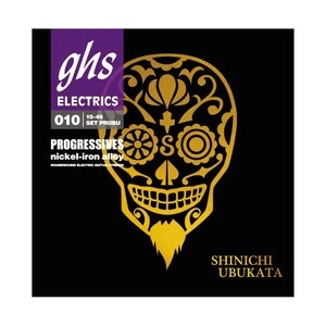 GHS PRUBU PROGRESSIVE UBUKATA SIGNATURE 10-46 электрогитара струна ×6 комплект 