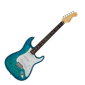 Fender Fender 2024 Коллекция, сделанная в Японии Hybrid II Stratocaster RW Quilt Aquamarine Electric Guitar Strat Caster