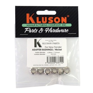 クルーソン ギターペグ ブッシュ 6個セット BUSHING SET 6.35-10.5 Nickel/F KLUSON