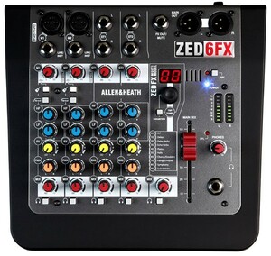 ALLEN＆HEATH ZED-6FX アナログミキサー （ZED6FX/X）