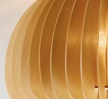 ◆稀少品◆高品質◆木製シーリングライト 天井照明 ベッドルーム用室内装飾 通路用ランプ 装飾品 25cm_画像3