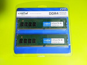 16GBx2/計32GB DDR4-2666 Micron Crucial (CFD Selection)