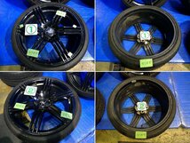 VeilSide ヴェイルサイド PL-1 クロ 20インチ アルミホイール 20x9.0J 20x10.0J +25 5穴 PCD:114.3 4本セット センターキャップ付_画像8