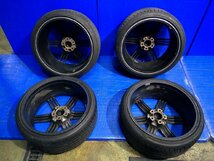 VeilSide ヴェイルサイド PL-1 クロ 20インチ アルミホイール 20x9.0J 20x10.0J +25 5穴 PCD:114.3 4本セット センターキャップ付_画像10