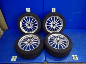 RAYS レイズ ITC-Touris シルバー 17インチ アルミホイール 17x7.0J オフセット+48 5穴 PCD：100 4本セット