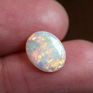  Австралия производство натуральный белый опал 1.36ct white opal