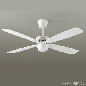 C4249YO ◆0310_1凹【アウトレット品】 シーリングファン 灯具なし 簡易取付式 大光電機 ASN-009W 23年製 照明器具未使用 家電