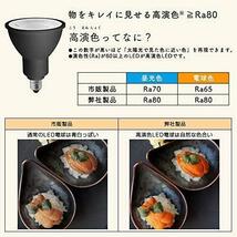 スポットライト 10個セット 配線ダクトレール用 60W ブラック LED_画像5