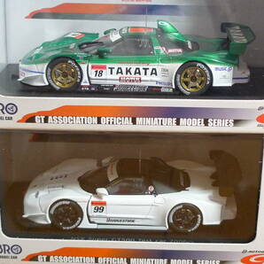 EBBRO エブロ ホンダ NSX 2006 スーパーGT GT500 タカタドーム ２台セット １/43の画像7