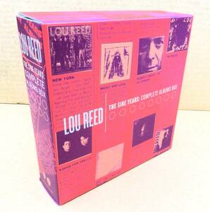 8タイトル10CD） LOU REED THE SIRE YEARS COMPLETE ALBUMS BOX
