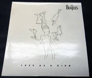 EP) THE BEATLES FREE AS A BIRD 