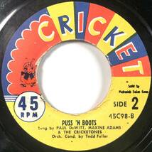 EP盤 子供向け「PIED PIPER of HAMELIN/PUSS’N BOOTS」（CRICKET RECORDS/45C98/シングルレコード/レトロ/JUNK）_画像7