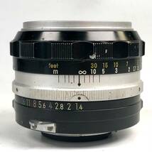 Nikon NIKKOR-S Auto 1:1.4 f=50mm Lens（日本光学/ニコン/ニッコール/標準レンズ/レトロ/JUNK）_画像3