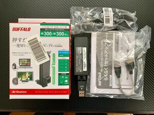 簡単無線LAN子機 イーサネットコンバータ WLI-UTX-AG300/C