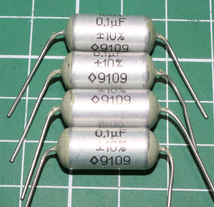 ヤフオク 14個セット 激安 0.1uF160V 噂の初期型 MBM 音質コンデンサ（Tone cap） 金属/紙/金属 コンデンサ gui_画像5