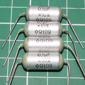 ヤフオク 12個セット 激安 0.1uF160V 噂の初期型 MBM 音質コンデンサ（Tone cap） 金属/紙/金属 コンデンサ guiの画像4