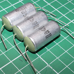 ヤフオク 8個セット 激安 1uF160V 噂の初期型 MBM 音質コンデンサ（Tone cap） 金属/紙/金属 コンデンサ hamの画像6