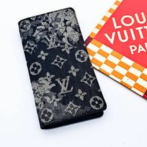 LOUIS VUITTON 最高級美品モノグラム タペストリーポルトフォイユブラザ長財布 ルイヴィトン 二つ折り財布_画像1