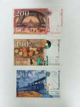 A 2051.フランス3種 紙幣 旧紙幣 外国紙幣_画像3