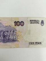 A 2060.アルゼンチン1枚 紙幣 World Money_画像4