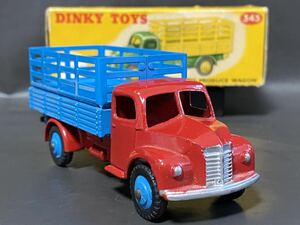 英 Dinky Toys #343　Farm Produce Wagon　　ディンキー Dodge Kew ダッジ　キュー　ファーム　トラック　ワゴン　vintage Meccano England