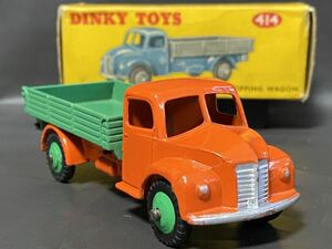 英 Dinky Toys #414　Rear Tipping Wagon (org/g)　　ディンキー　Dodge Kew　ダッジ　キュー　トラック　ワゴン　vintage Meccano England