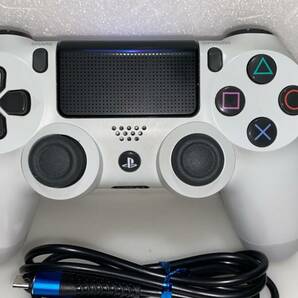 【送料無料】PS4 純正コントローラ/デュアルショック４ ★グレイシャーホワイト★DUALSHOCK4