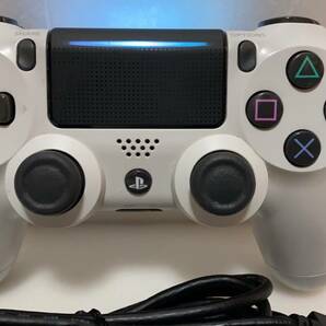 【送料無料】PS4 純正コントローラ/デュアルショック４ ★グレイシャーホワイト★DUALSHOCK4