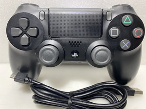 【送料無料】PS4 純正コントローラ★デュアルショック４★ジェットブラック★DUALSHOCK4