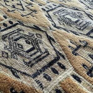 【270×188】ウール◆パキスタン産絨毯・カーペット■3483-45の画像6