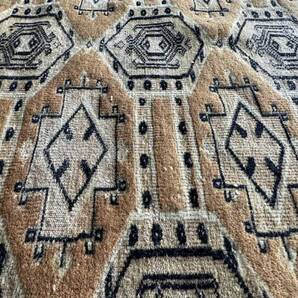 【270×188】ウール◆パキスタン産絨毯・カーペット■3483-45の画像4