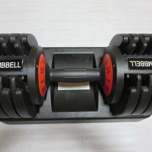 戰 ダンベル 可変式 25kg ×1個 ダイヤル 多段階重さ調節可能 DUMBELL 筋トレ ウェイト トレーニング フィットネス バーベルの画像2
