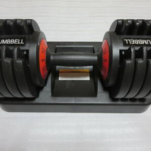 戰 ダンベル 可変式 25kg ×1個 ダイヤル 多段階重さ調節可能 DUMBELL 筋トレ ウェイト トレーニング フィットネス バーベルの画像1