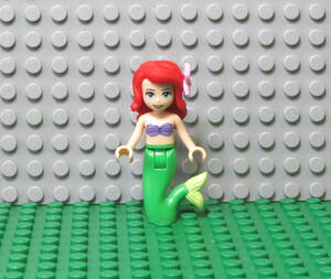 6M569-ミニフィグ凸LEGO リトルマーメイド-The Little Mermaid-アリエル-Ariel