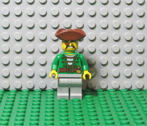 6M601-ミニフィグ凸LEGO パイレーツシリーズ3-Pirates III Pirate Gunner