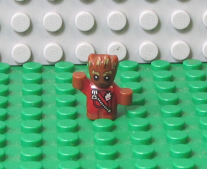 6M585-ミニフィグ凸LEGO ガーディアンズ・オブ・ギャラクシーシリーズ-グルート-Groot/Baby