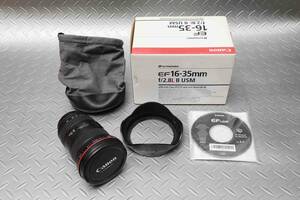 【送料無料】CANON EF16-35mm F2.8L II USM【付属品付き】