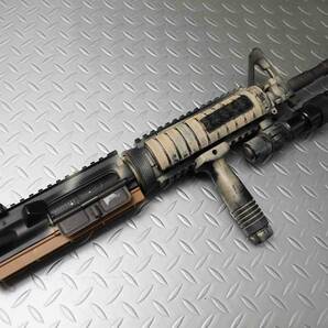 【送料無料】SYSTEMA PTW NBORDE製フレーム MK18 & SYSTEMA純正アッパー（シリンダー・インナーバレル付き）【実物パーツ多数付き】の画像6