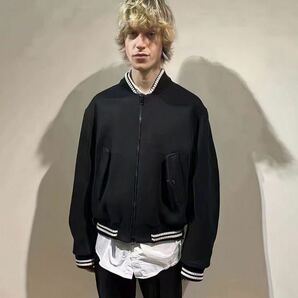 Dries Van Noten Vellow Wool Bomber ジャケットの画像1