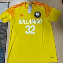 新品 支給品 FC BOLLAMIGO 3点セット 支給 非売品 未使用 ユニフォーム FC東京 東京ヴェルディ 町田ゼルビア Jリーグ 上下セット 32 黄_画像2