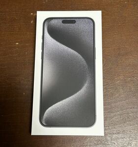 Apple iPhone 15 Pro Max 1TB ブラック チタニウム SIMフリー 新品未開封