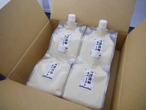 Набор сырой пасты Ginjo Sake Kasu из 4 предметов (600 г CB × 4 шт.)
