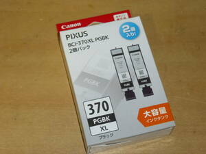 BCI-370XL PGBK 2個パック★期限長い（2025年11月★純正★新品★a1★