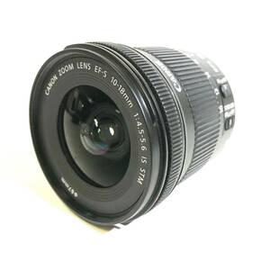 【動作確認済！】Canon キャノン ZOOM LENS EF-S 10-18mm 1:4.5-5.6 IS STM 【2476456-1/186/rgmry】