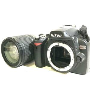 【動作確認済！】 Nikon ニコン D60/Nikon DX AF-S NIKKOR 18-135mm 1:3.5-5.6 【2473455-1/136/rgmry】