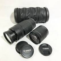 【動作確認済！】Canon キャノン　ZOOM LENS EF100-300mm1:5.6 EF-S18-55mm1:3.5-5.6 IS STM【2480525-1/170/rgmry】_画像10