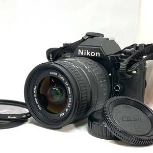 【動作確認済！】Nikon ニコン FG-20 SIGMA ZOOM 24-70mm 1:3.5-5.6 HF 【2511495-1/287/rgmry】