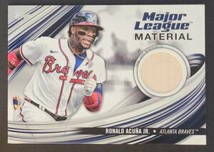 (アクーニャ) 2023 Topps Update Ronald Acuna Jr. bat relic 実使用 バット レリック ブレーブス